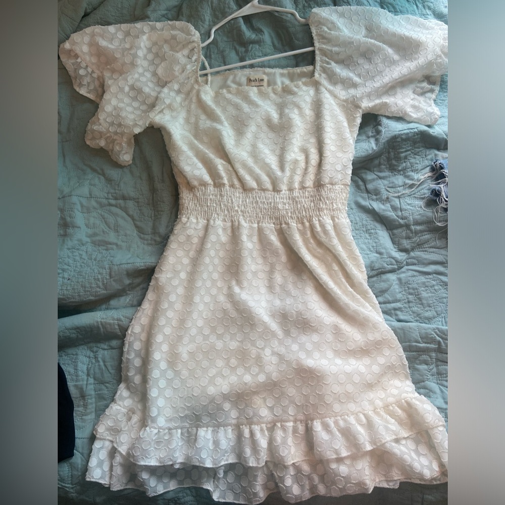 White dress